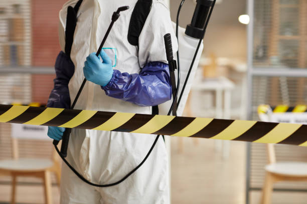 Professional Blood Cleanup technician working in Layton, UT